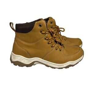 Joseph Allen Boys Casual Boots Tan Big Boy Size 4